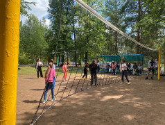 Спортивное утро в ДОЛ Ю.Гагарина