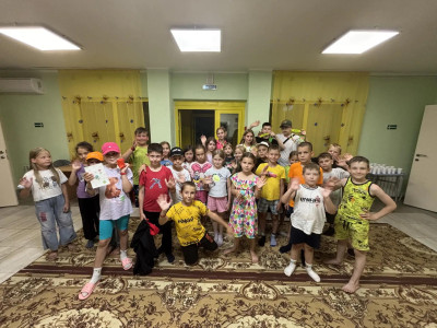 Активные подростки в ДОЛ им. Ленина 