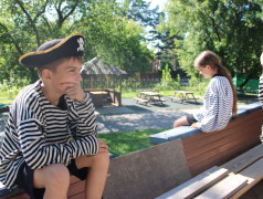 В рамках Дня единых действий лагерей ОАО «РЖД» поздравляем с Днем Военно-Морского Флота!