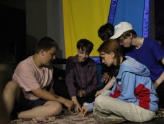 В нашем лагере вчера прошел «день наоборот»!