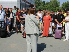 Сегодня лагерь встретил больше сотни новых лиц!