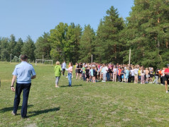 Учебная тревога в ДОЛ им. Ю.А. Гагарина