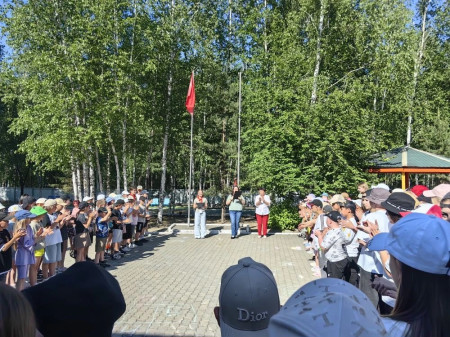 Открытие второй смены в лагере «Надежда»