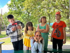 10.07. 2023г в лагере был проведен фотосет «Стоп, кадр, снято!» 