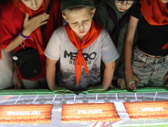 Ребята посетили мультимедийный парк &laquo;Россия &mdash; моя история&raquo;.