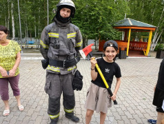 Практическая беседа с сотрудниками МЧС