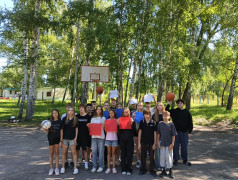 День Российского флага в ДОЛ им. Зои Космодемьянской
