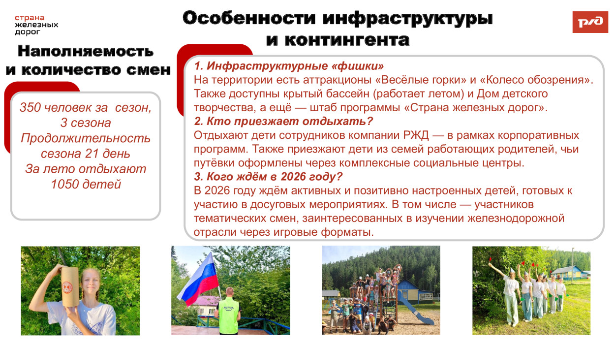 Детский оздоровительный лагерь "Огоньки" Дирекции социальной сферы Восточно-Сибирской железной дороги.