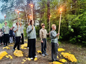 Через века, через года, — помните! : День памяти и скорби в ДОЛ 