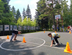 Сегодня в нашем лагере прошёл день ГТО! 
