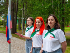 Линейка открытия второй лагерной смены в ДОЛ «Маяк»!