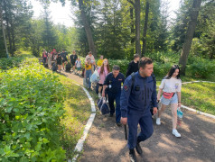 В ДОЛ им.Ю.Гагарина состоялся заезд детей на 2 смену