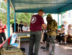 Встреча с поисково-спасательными отрядами