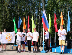 Открытие лагерного сезона в ДОЛ "Солнечный"