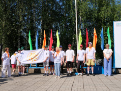 Открытие лагерного сезона в ДОЛ "Солнечный"