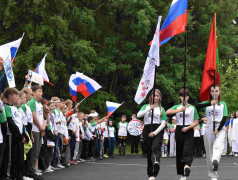 закрытие спартакиады детей железнодорожников