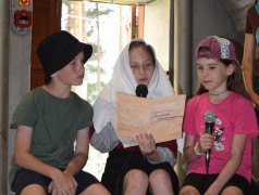 Творческий вечер памяти в лагере ОЦ "Дружба".