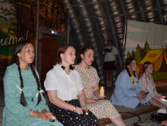 Творческий вечер памяти в лагере ОЦ "Дружба".