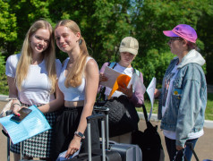 Вторая смена в лагере "Восток"