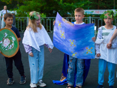 Космический день в лагере "Восток" 