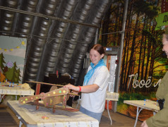 "Песочное шоу" в лагере ОЦ "Дружба". 
