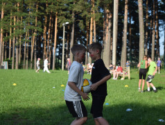 Открытие спартакиады в лагере ОЦ "Дружба"!