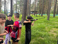 12 июля в ДОЛ "Магистраль" проходила зарница