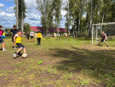 В Юном железнодорожнике прошли соревнования по футболу