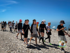 Знакомство с морем прошло на ура!