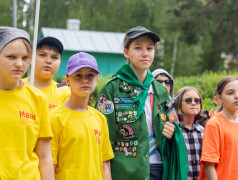 Линейка открытия второй лагерной смены в ДОЛ «Маяк»!