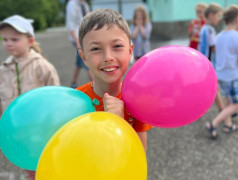 У нас именинники!!! Поздравляем всем лагерем!!! ДОЛ "Экспресс", п.Солоники