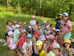 В честь праздника Дня железнодорожника 15-16 отряд устроили детский пикничок.