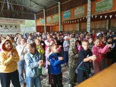  Общелагерная зарядка в ДОЛ им. Ю.А. Гагарина!