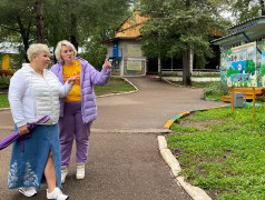  В нашем лагере состоялся замечательный визит! 