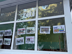Акция «Окна Российских железных дорог» и конкурс плакатов