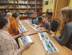 Игра «Железнодорожное лото» в лагере