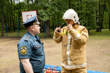 Встреча с пожарным