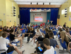 РОСПРОФЖЕЛ снова на Волне "Услады"! Интерактив от будущих лидеров ОАО РЖД!