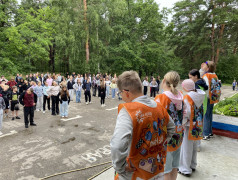 Первая утренняя зарядка и первые эмоции! В "Усладе" стартовала 3 смена!