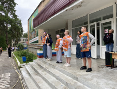 Первая утренняя зарядка и первые эмоции! В "Усладе" стартовала 3 смена!