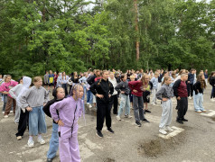 Первая утренняя зарядка и первые эмоции! В "Усладе" стартовала 3 смена!