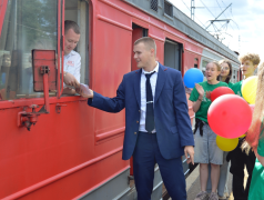 День железнодорожника: тёплые слова от ребят! 