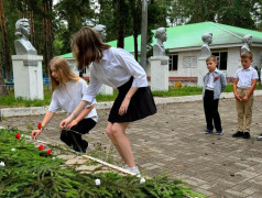 День памяти и скорби прошёл в ДОЛ "Зелёный огонёк".