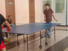 Турнир по настольному теннису в Юном Железнодорожнике 