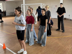 Весёлые старты в ДОЛ им. Ленина