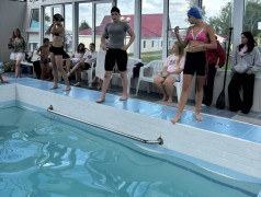 В Юном железнодорожнике спортивный заплыв в честь ВМФ!