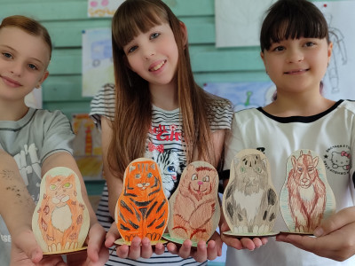 Детские руки, берегущие природу: матрёшки с душой Приморья! 