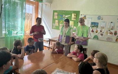 Не только отдыхаем, но и помогаем! 