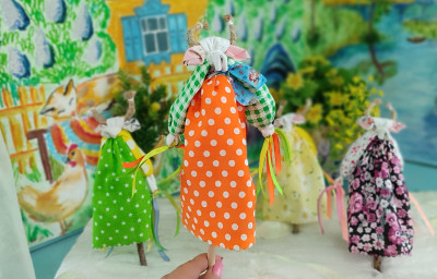 Обрядовая кукла-оберег &laquo;Рождественская коза&raquo;