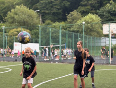 Мяч летал, свисток свистел: в лагере выясняли, кто тут самый спортивный!
